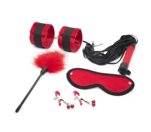 Kleines Fessel-Set aus Stoff