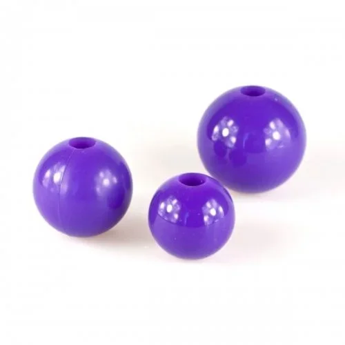 Knebelball Silikon violett in 6 Größen