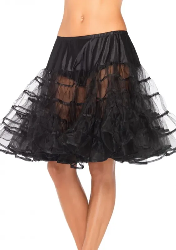 Knielanger Petticoat