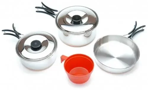 Kochset Edelstahl