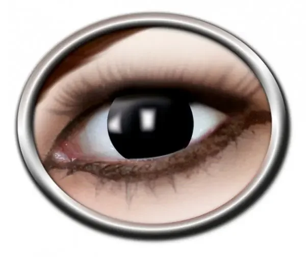 Kontaktlinsen ‘Blind Black‘
