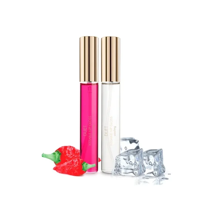 Körperfarbe Duet Kissable – Cooling & Warming, 2×13 ml