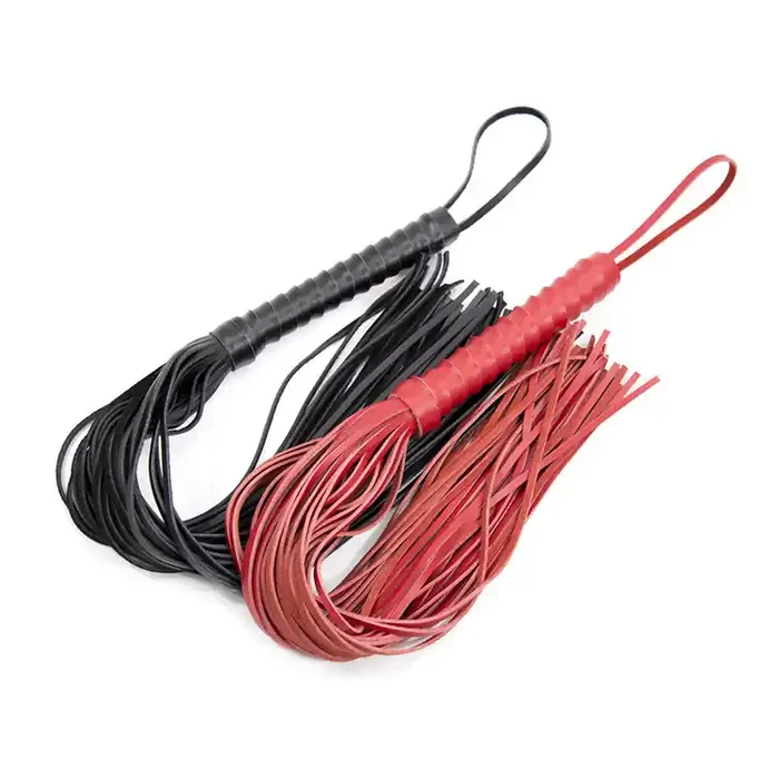Kunstleder Flogger mit gedrehtem Griff