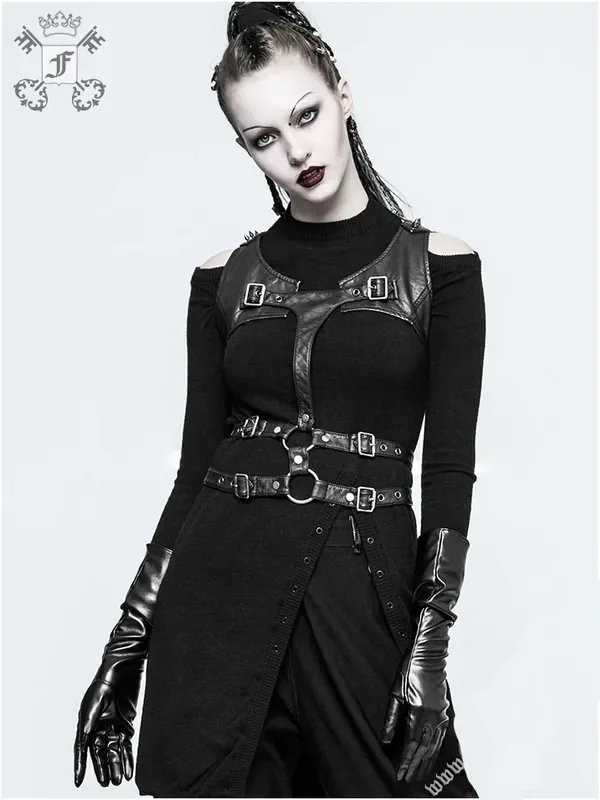 Kunstleder-Harness