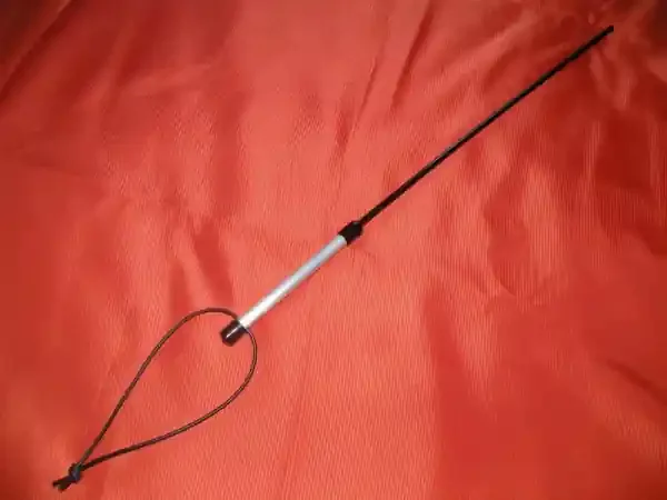 Kunststoff Rohrstock mit Metallgriff