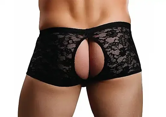 Kurze Shorts offen schwarz