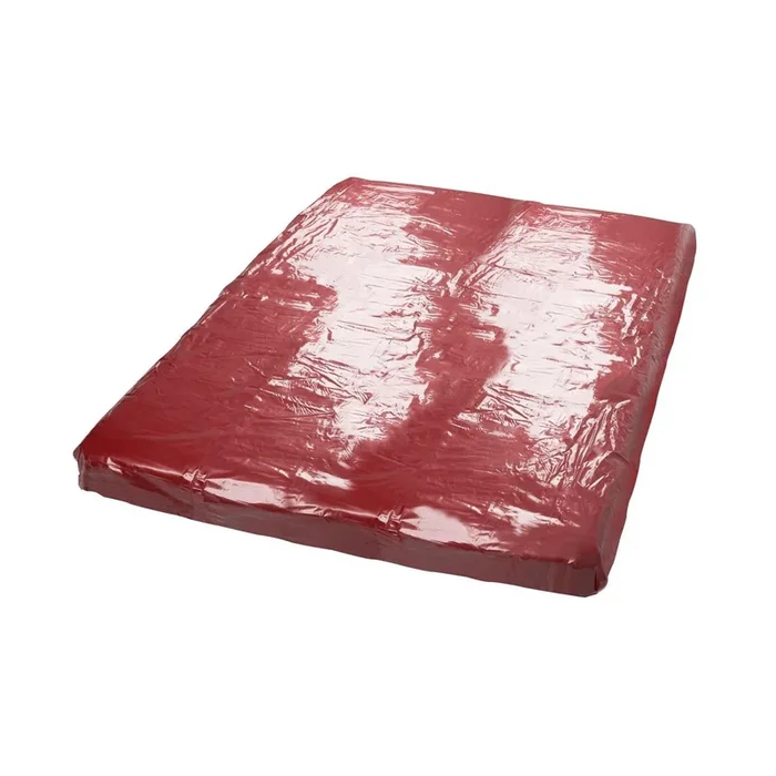 Lack Laken 200 x 230 cm dunkelrot