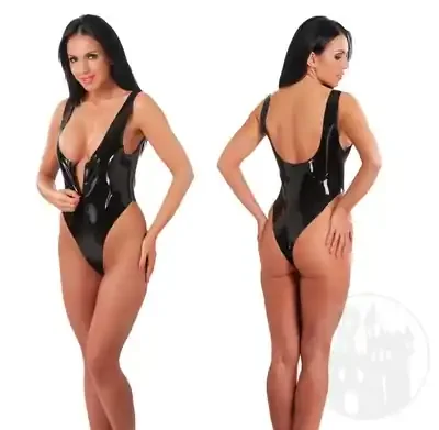 Latex Body mit Reißverschluss