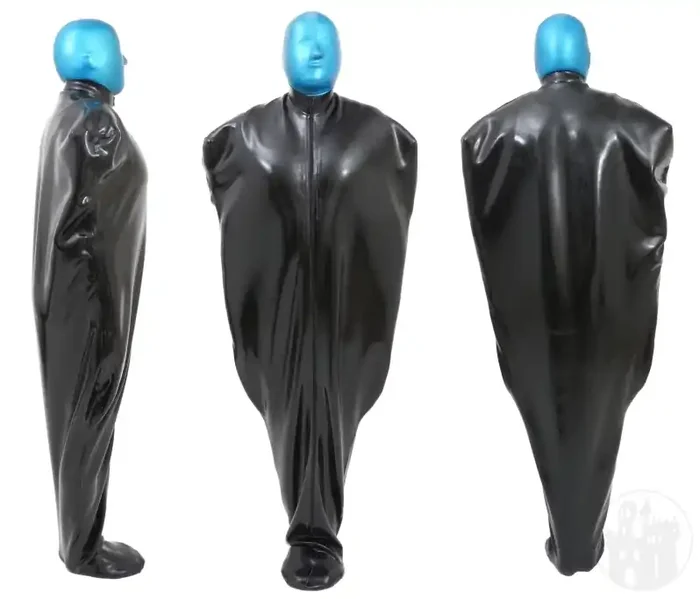 Latex Bondagesack m. Innenärmeln