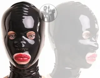 Latex Maske – kleine Augenöffnungen