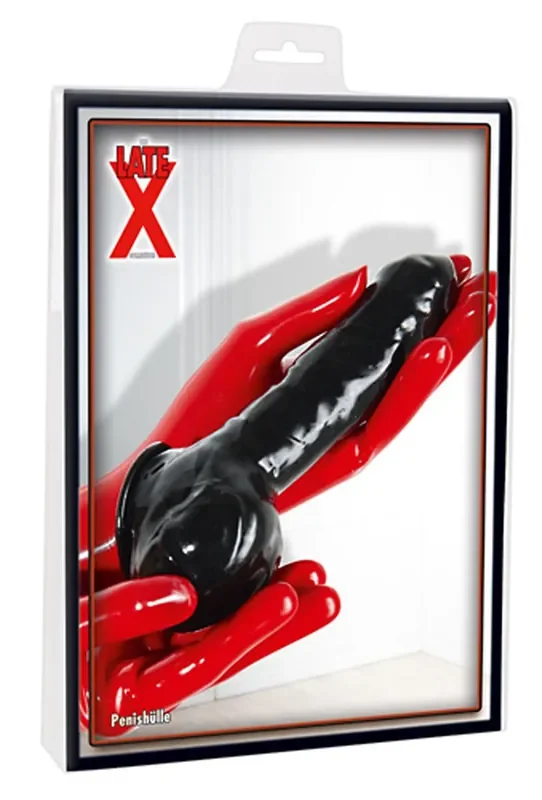 Latex-Penis-Hoden-Hülle