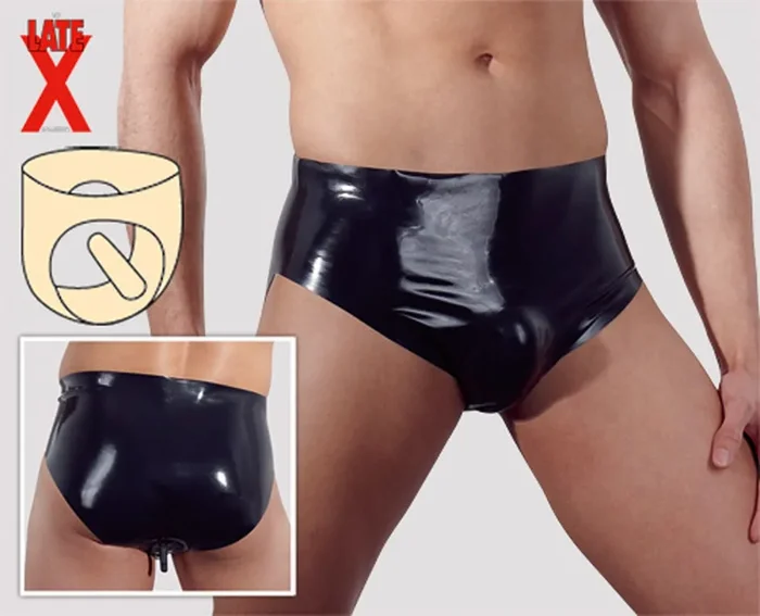 Latex-Slip mit Plug