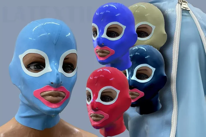 Latexmaske – Cat Eyes
