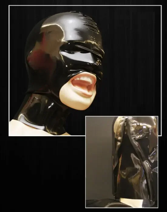 Latexmaske – Offener Mund