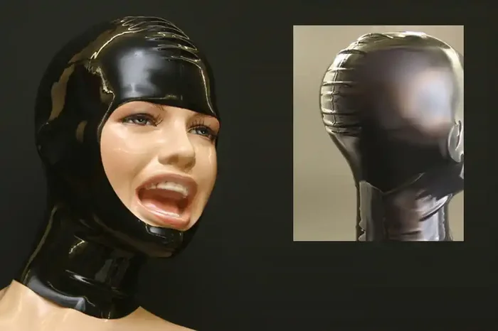 Latexmaske – Offenes Gesicht