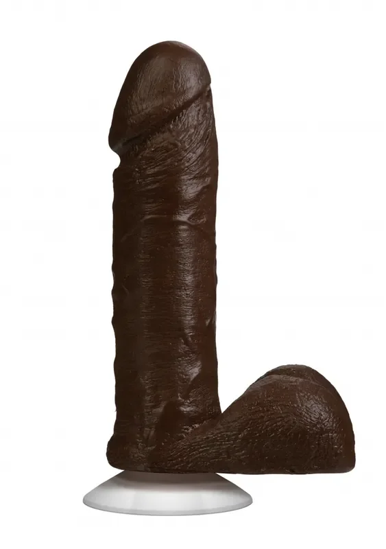 Lebensechter Dildo – schwarz