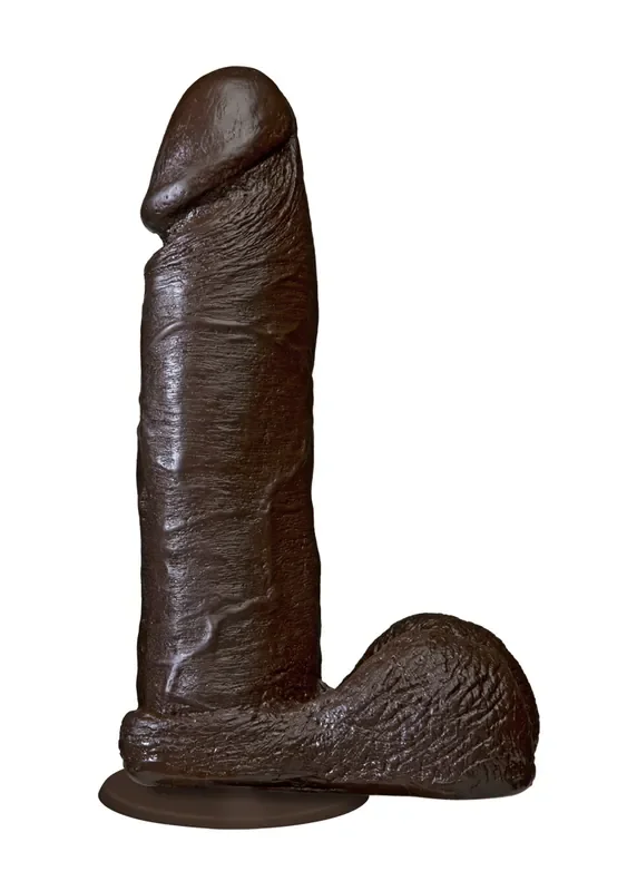 Lebensechter Dildo – schwarz