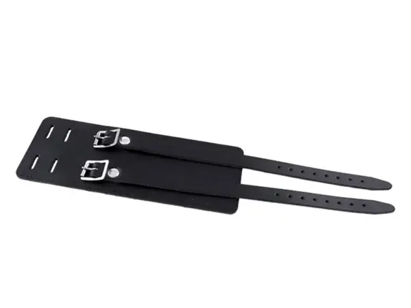 Leder Armband ‘Two Buckles‘