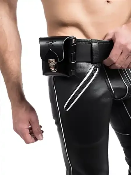 Leder Gürteltasche