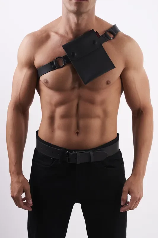 Leder Gürteltasche