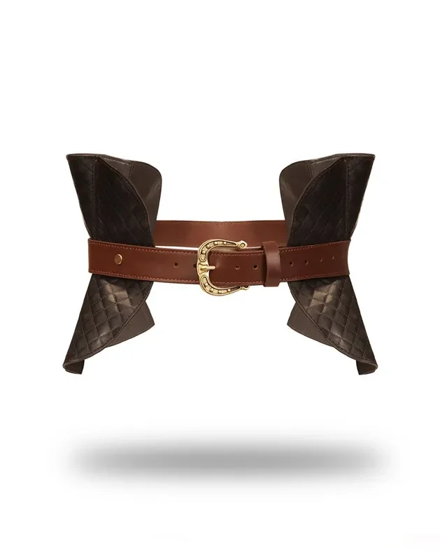 Leder Korsett