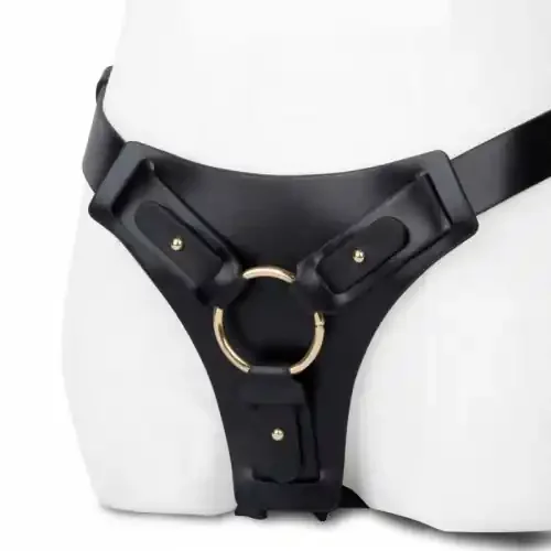 Leder Strap On Harness