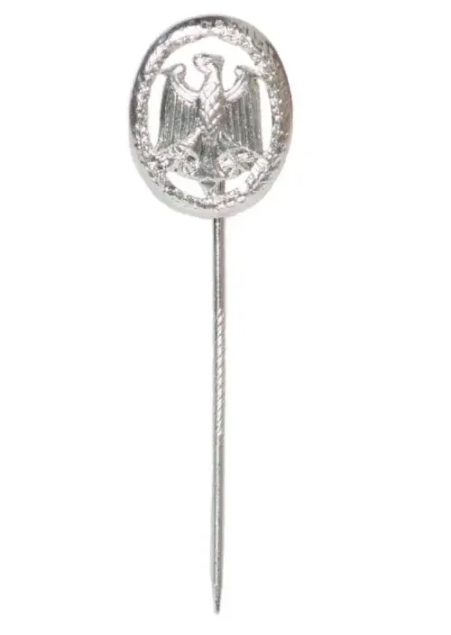 Leistungsabz.-Anstecknadel ‘orig. Bw Silber‘