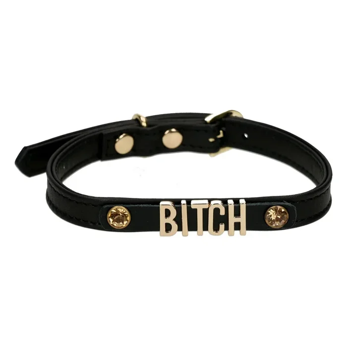 Liebe Seele Japan – Identity Leather Collar Bitch