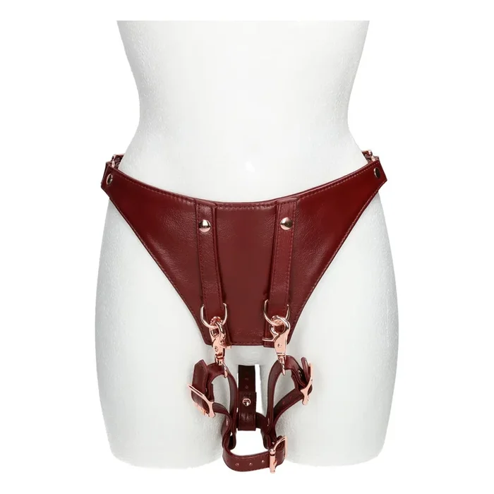 Liebe Seele Japan – Wine Red Zwangsorgasmus-Harness