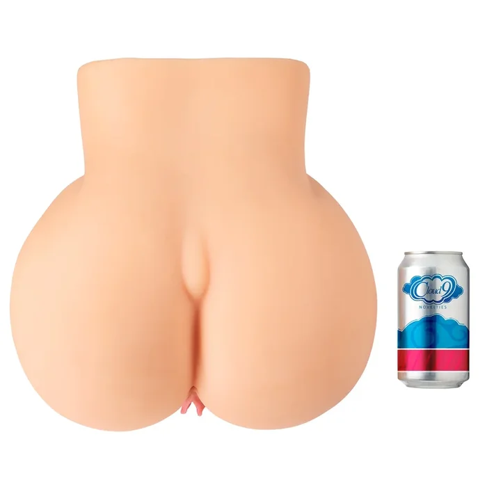 Life-Size Pleasure Pussy and Ass Body Mold With Removable Stocking – Light