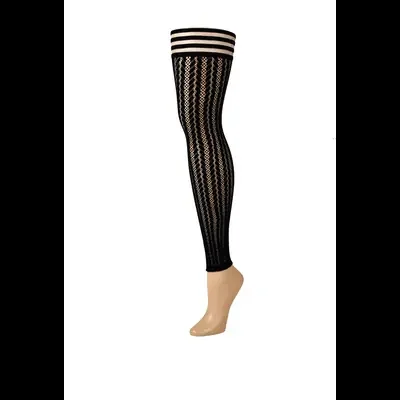 Lindsay – Thigh High – C – Black