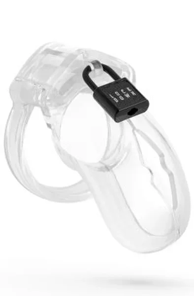 Lockdown Keuschheitskäfig Transparent Klein