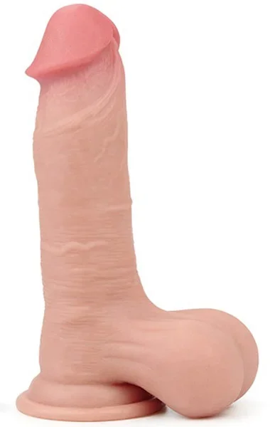 Lovetoy Gleithaut-Doppelschicht-Schwanz 19,5 cm