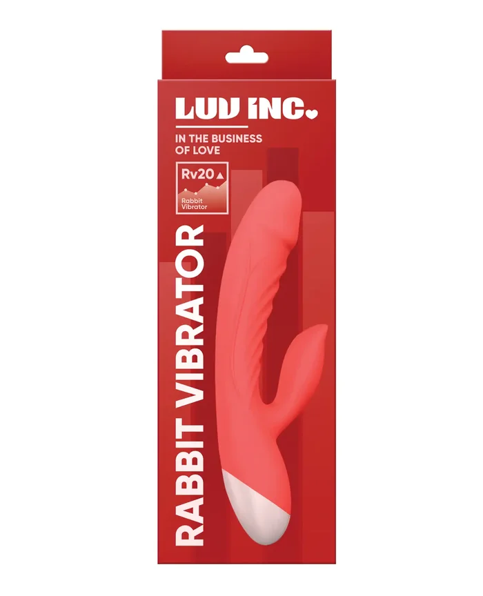 Luv Inc. Rabbit Vibrator – Coral