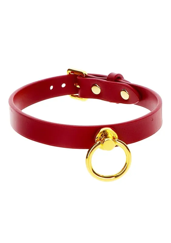 Luxus-Halsband mit O-Ring