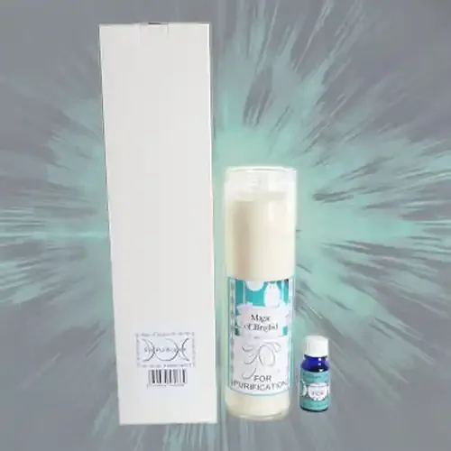 Magic of Brighid – Glaskerzen-Set ‘For Purification (Für Reinigung)‘