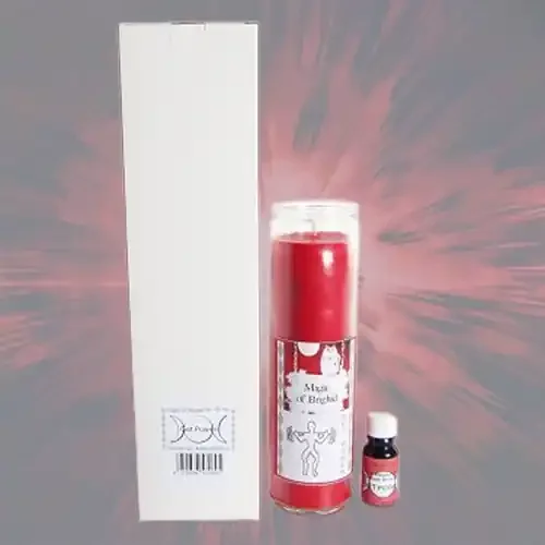 Magic of Brighid – Glaskerzen-Set ‘Get Power (bekomme Kraft)‘