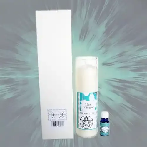 Magic of Brighid – Glaskerzen-Set ‘Protection for Rituals (Schutz bei Ritualen)‘