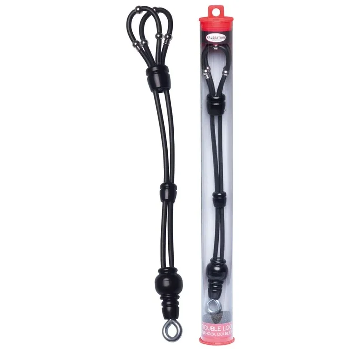 MALESATION Double Loop Hook double schwarz