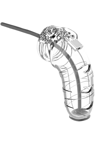 Mancage 17 Keuschheitskäfig mit Silikon Dilator