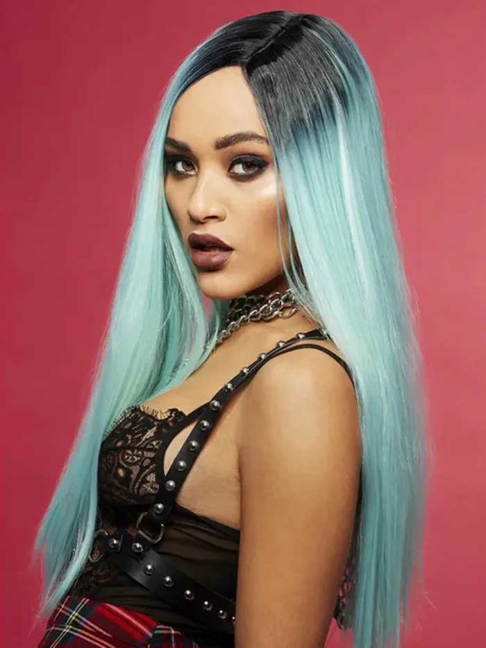 Manic Panic Ombre Aqua Blue Perücke