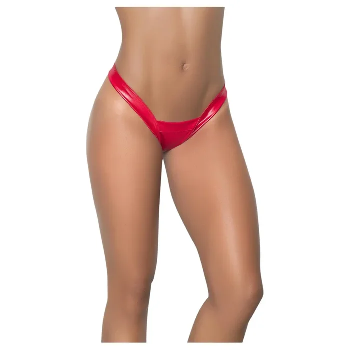 Mapalé – Glänzender String (Rot)