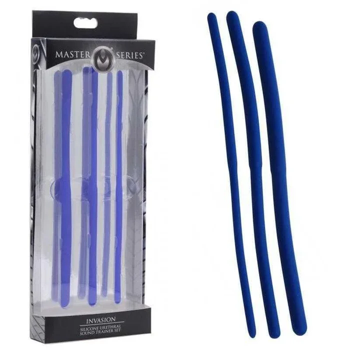 Master Series Invasion Silicone Urethral Sound Trainer Set