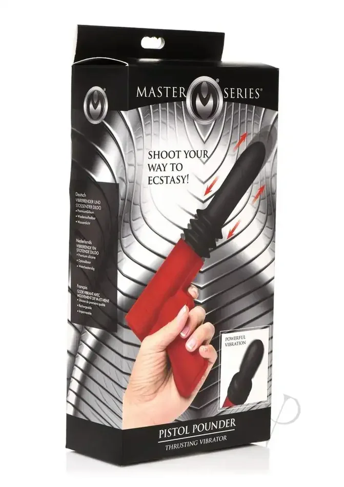 Master Series Thrusting Pistola Vibrator