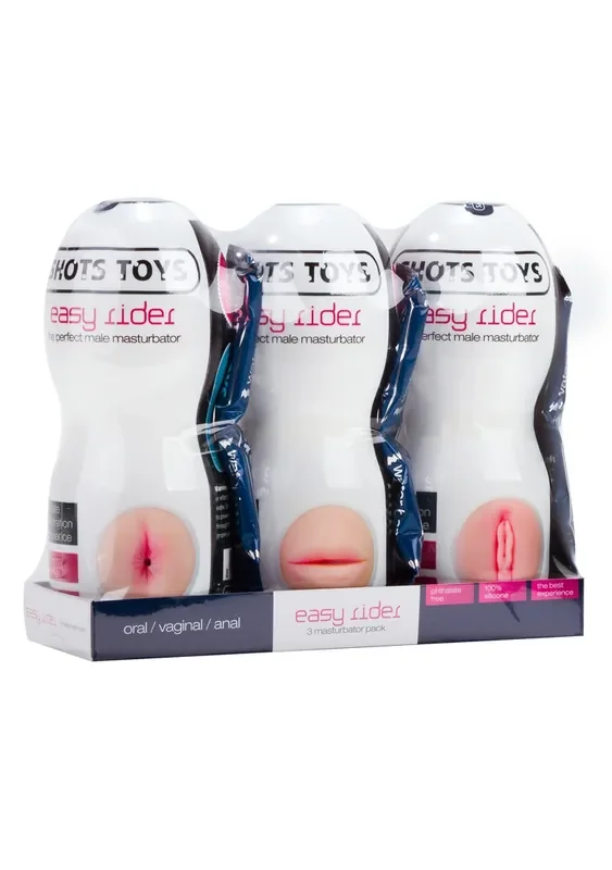 Masturbator – 3er Pack
