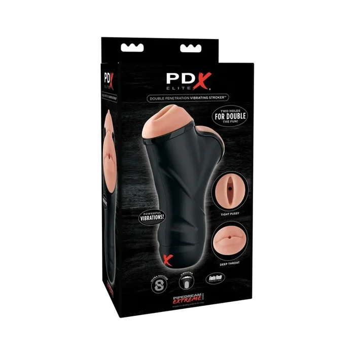 Masturbator »PDX« mit Mund- & Vaginaöffnung