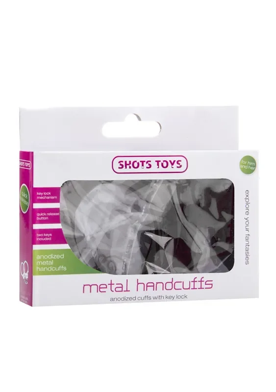 Metal Handcuffs – Black