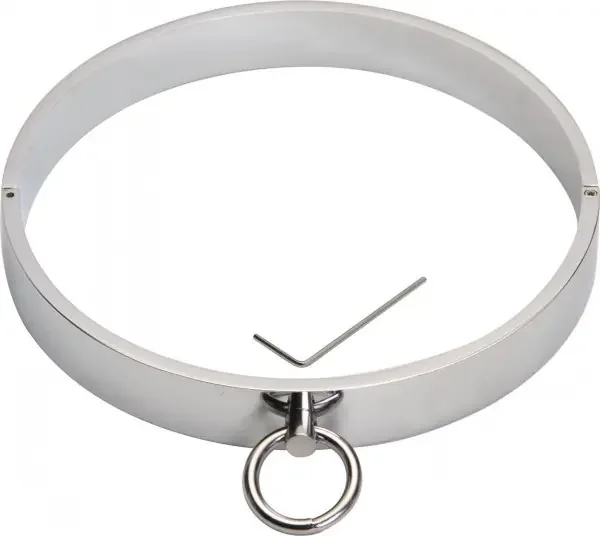 Metall Halsband mit O-Ring