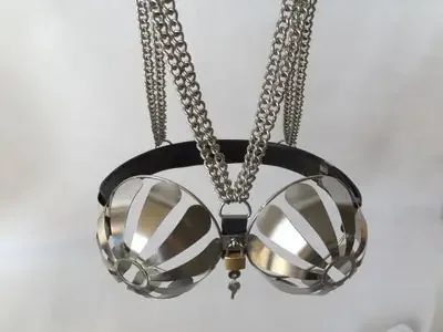 Metall Keuschheits-BH