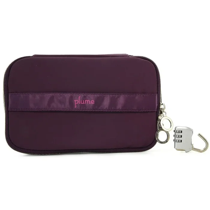 Mini Moi Pleasure Products Organizer Case in Eggplant